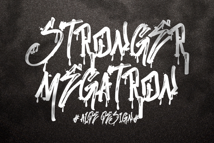 Stronger Megatr Font Download