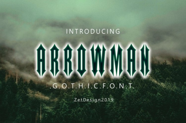 Arrowman Font Download