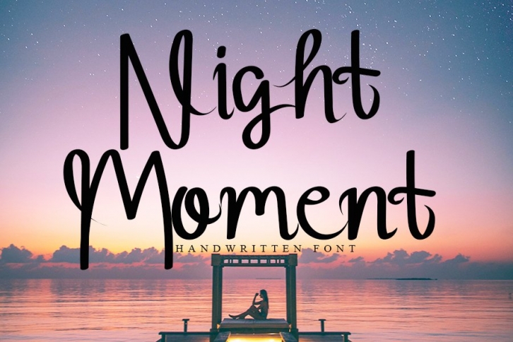 Night Moment Font Download