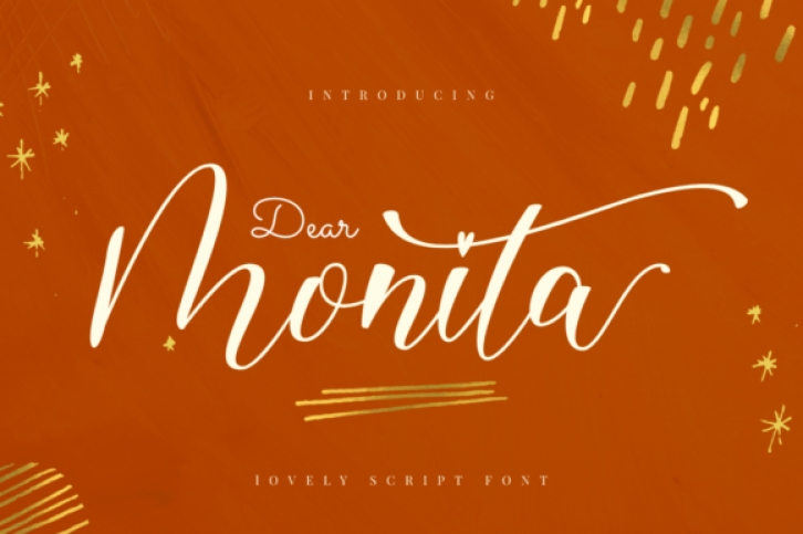 Dear Monita Font Download