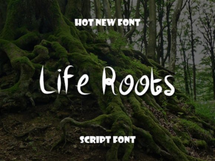 Life Roots Font Download