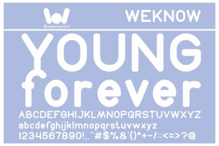 Young and Forever Font Download