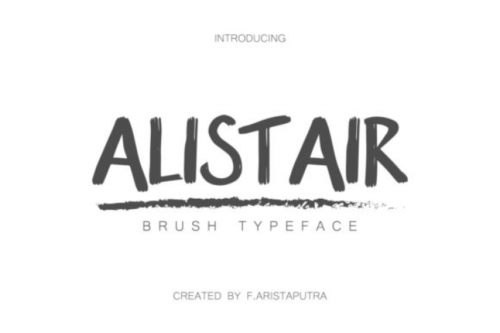 Alistair Font Download