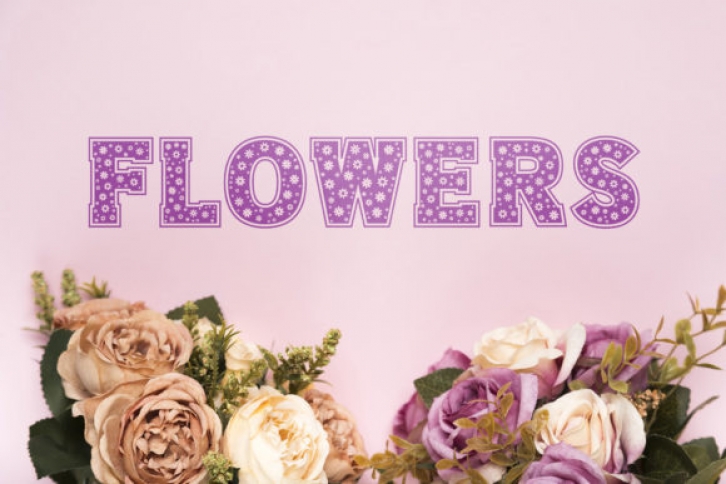 Flowers Font Download