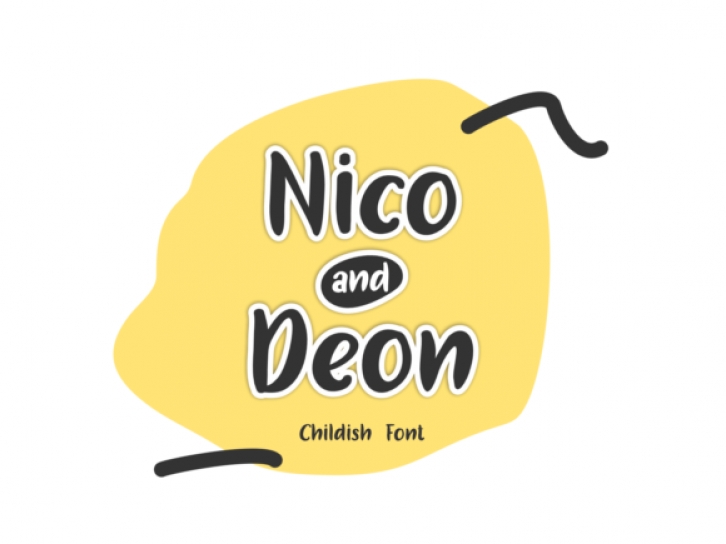 Nico and Deon Font Download