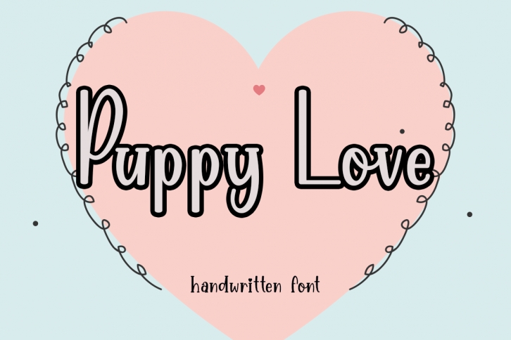 Puppy Love Font Download