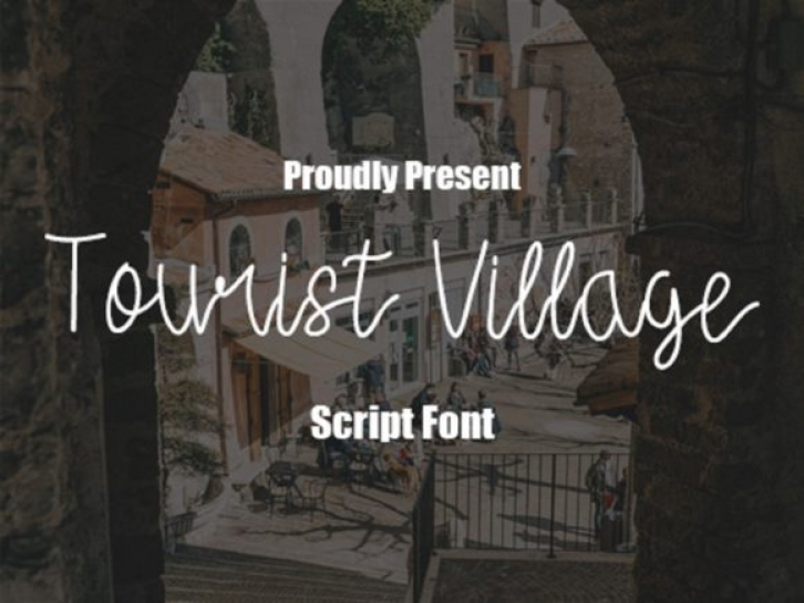 Tourist Village Font Download
