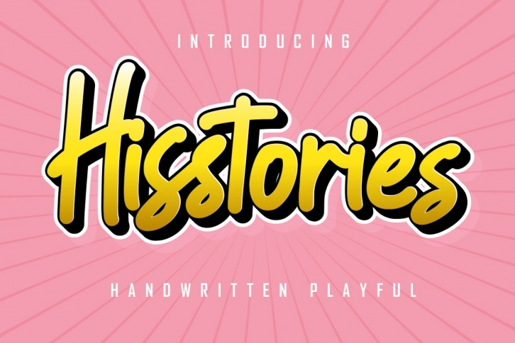 Hisstories Font Download
