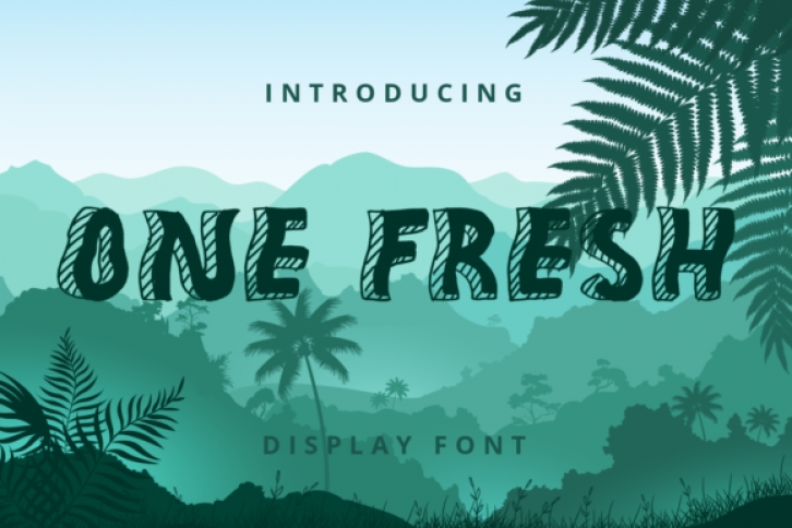 One Fresh Font Download