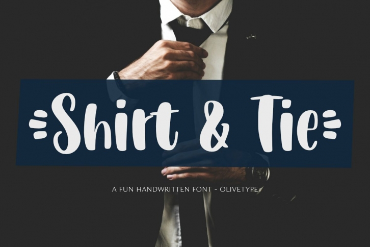 Shirt & Tie Font Download