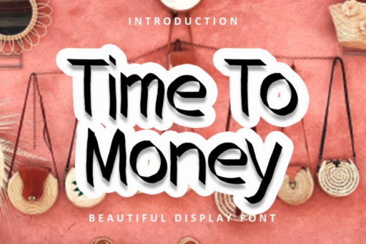 Time to Money Font Download