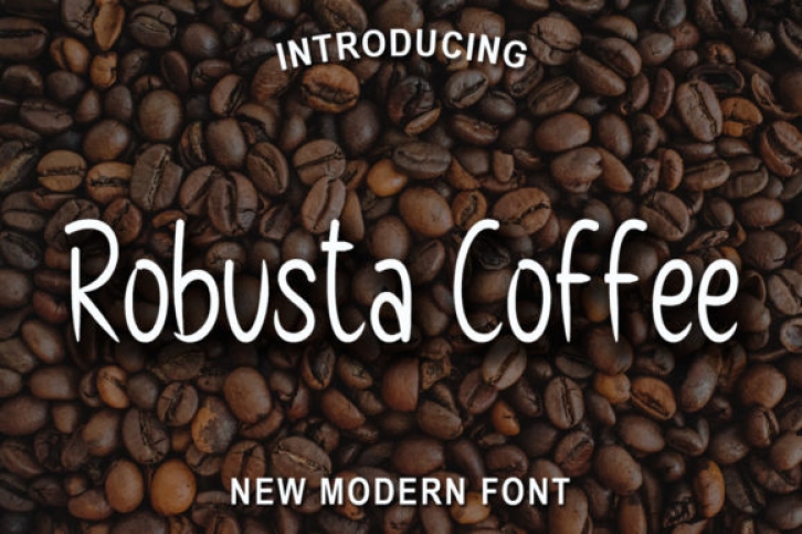 Robusta Coffee Font Download