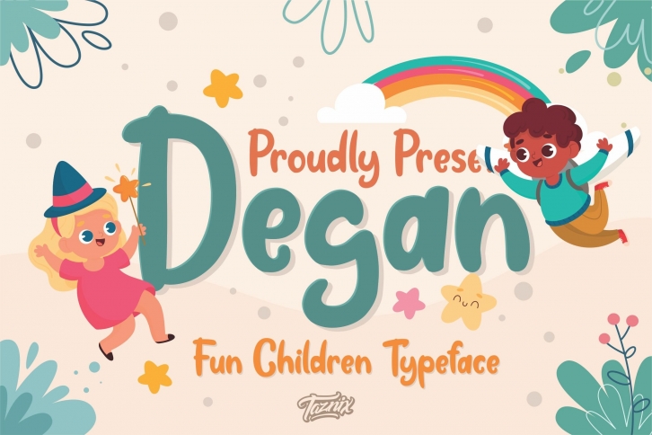 Degan Kids Font Download