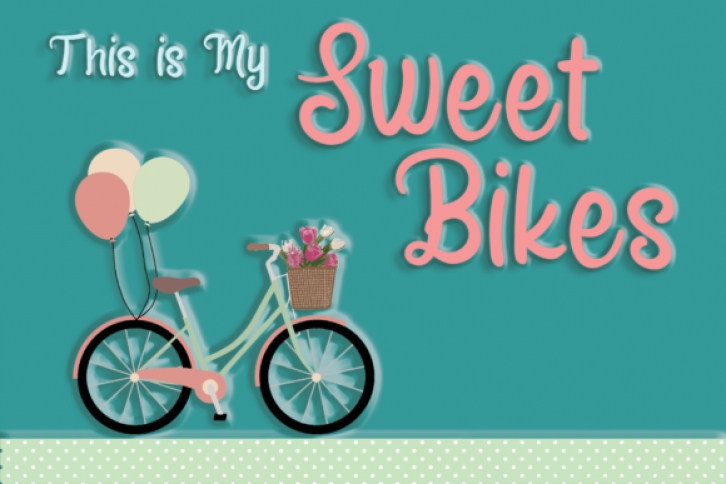 Sweet Bikes Font Download