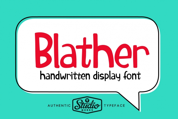Blather Font Download