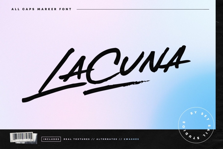 Lacuna Marker Font Download