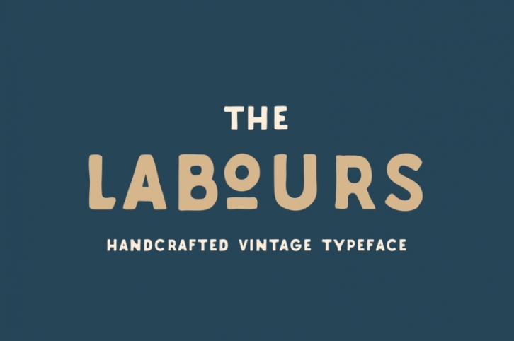 Labours Typeface Font Download