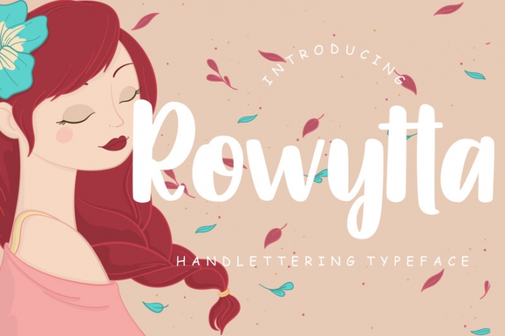 Rowytta Handlettering Typeface Font Download