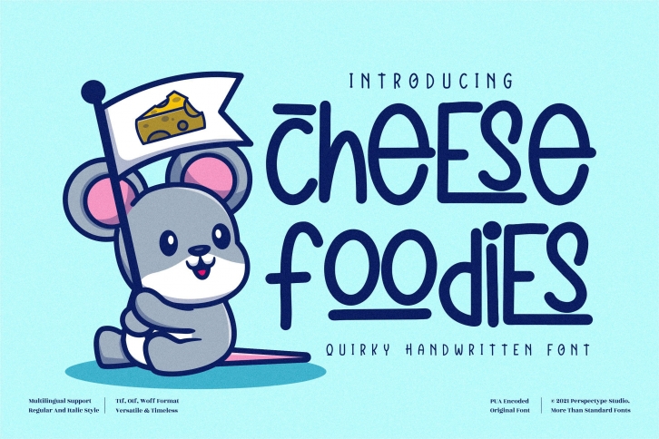 Cheese Foodies Font Download