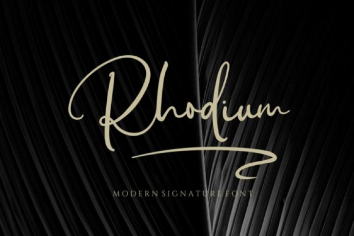 Rhodium Font Download