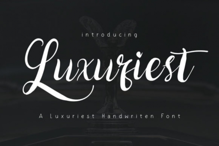 Luxuriest Font Download