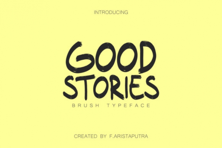 Good Stories Font Download