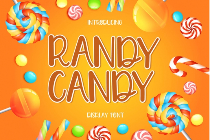 RANDY CANDY Font Download