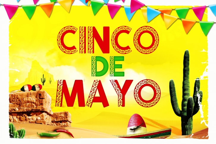 Cinco De Mayo Mexican Font Download