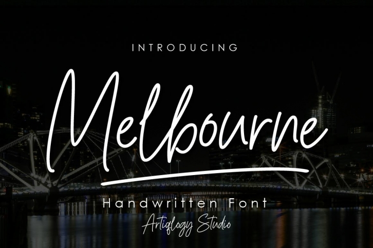 Melbourne Handwritten Font Download