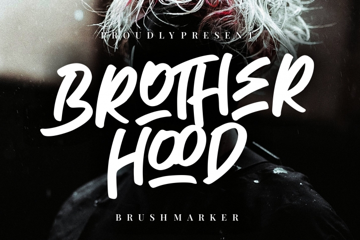 Brotherhood Brush Marker Font Download
