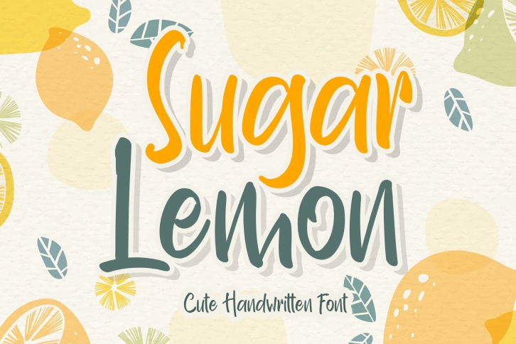 Sugar Lemon Font Download