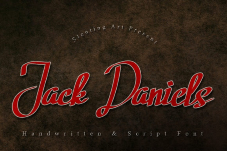 jack daniels free font
