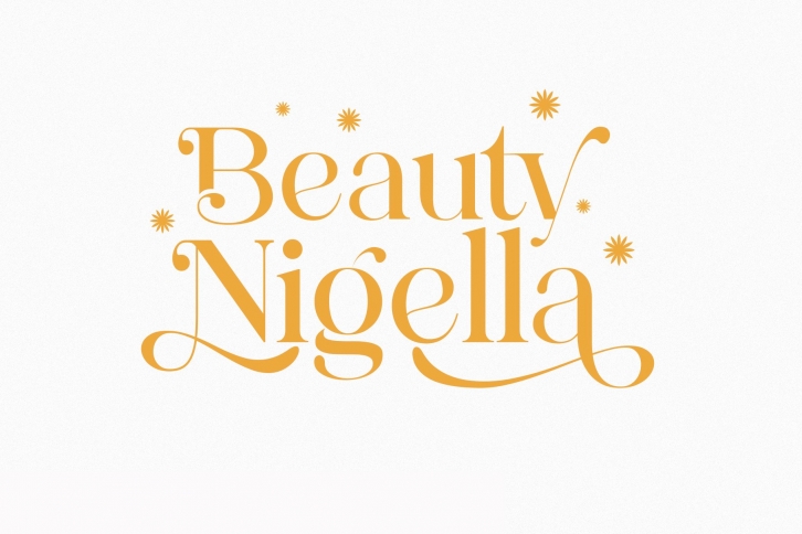 Beauty Nigella Font Download