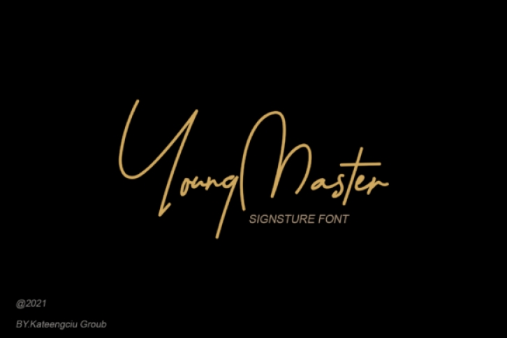 Young Master Font Download