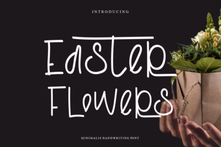 Easter Flowers Font Download