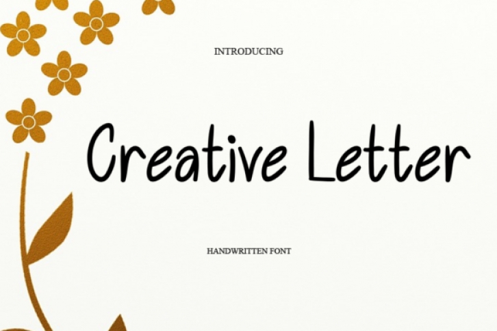 Creative Letter Font Download