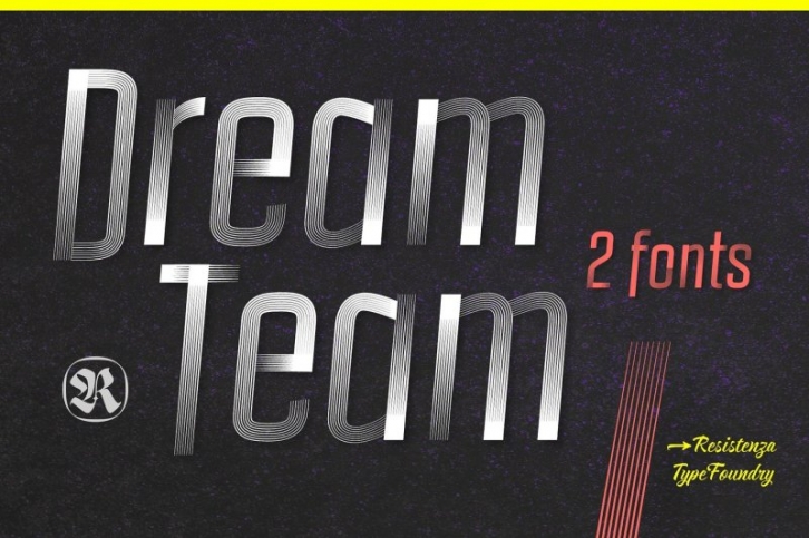 DreamTeam 2 Fonts Font Download