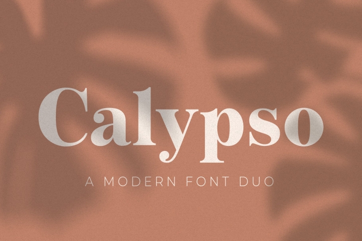 Calypso A Modern Duo Font Download