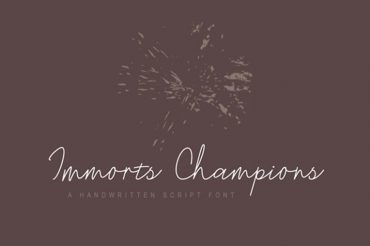 Immorts Champions Font Download