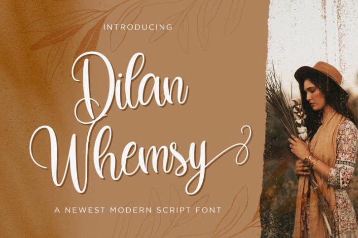 Dilan Whemsy - Modern Script Font Font Download