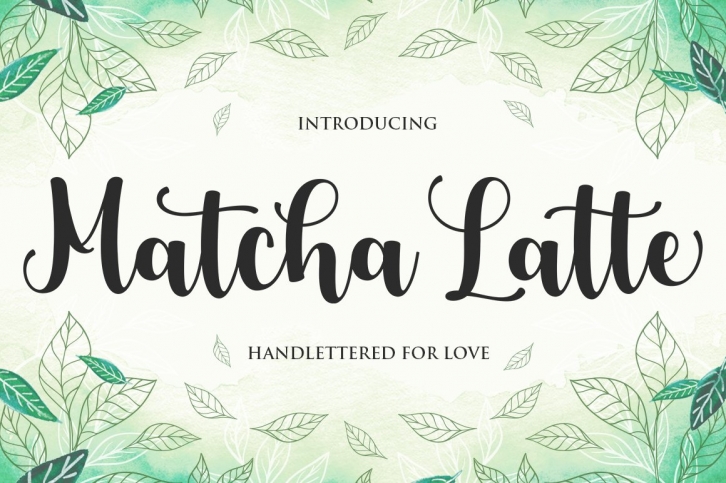 Matcha Latte Script Font Download
