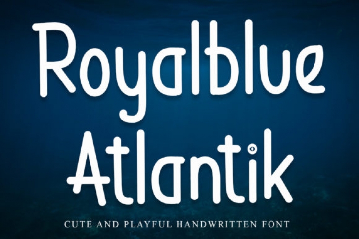 Royalblue Atlantik Font Download
