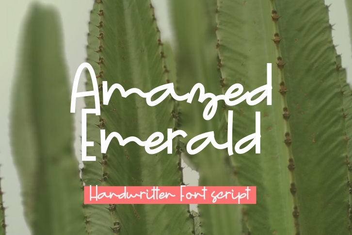 Amazed Emerald Font Download