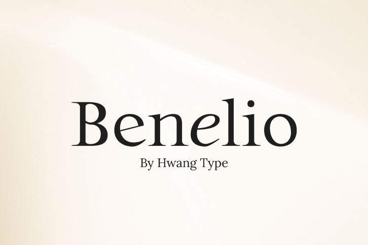 Benelio Font Download