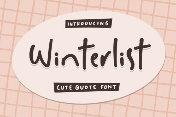 Winterlist Font Download