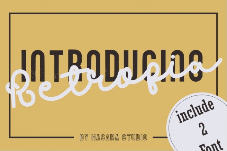 Retropia Duo Font Download