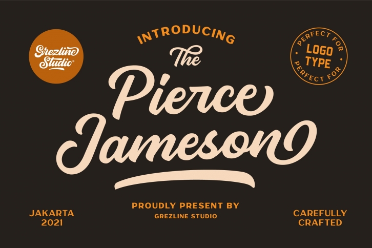Pierce Jameson Font Download