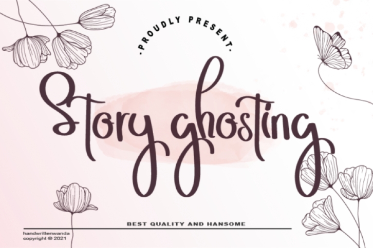 Story Ghosting Font Download
