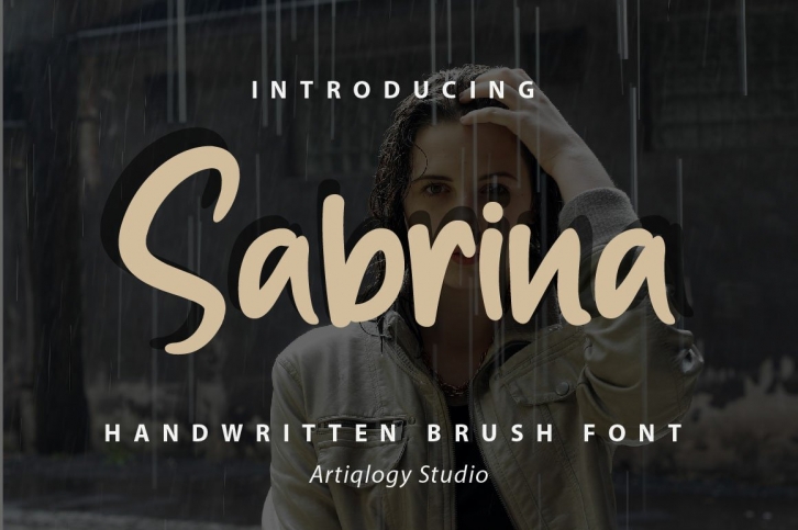 Sabrina Handwritten Brush Font Download