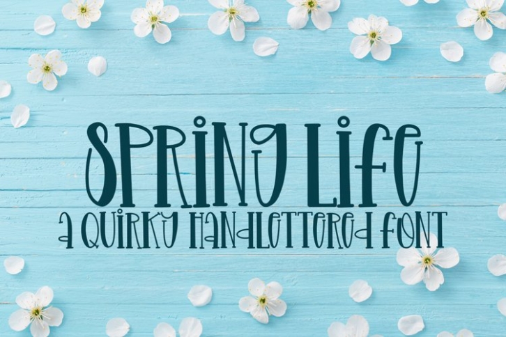 Spring Life Font Download